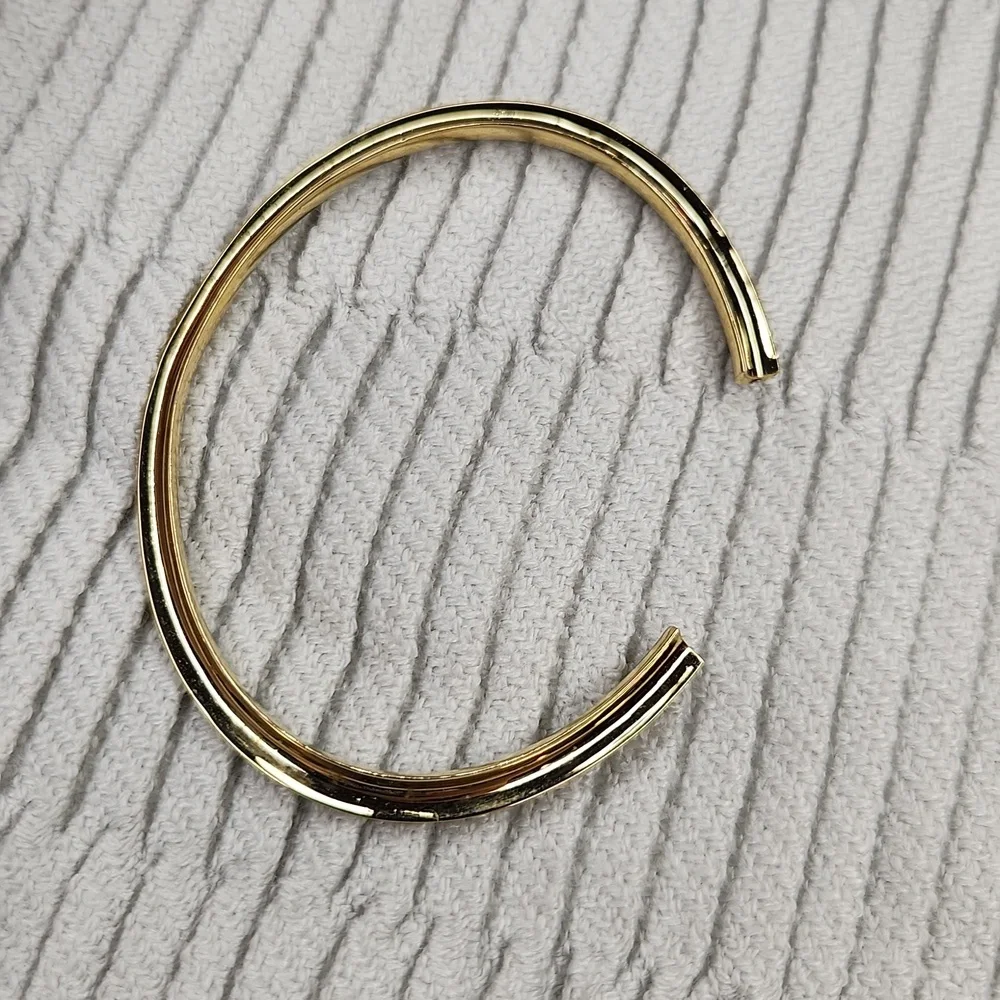 5 for $25! Stella Valle Shoot for the Moon Gold Tone Cuff Bracelet - Picture 4 of 5